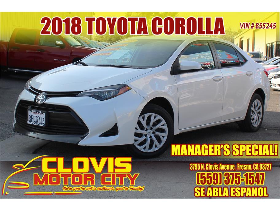 2018 Toyota Corolla from Clovis Motor City