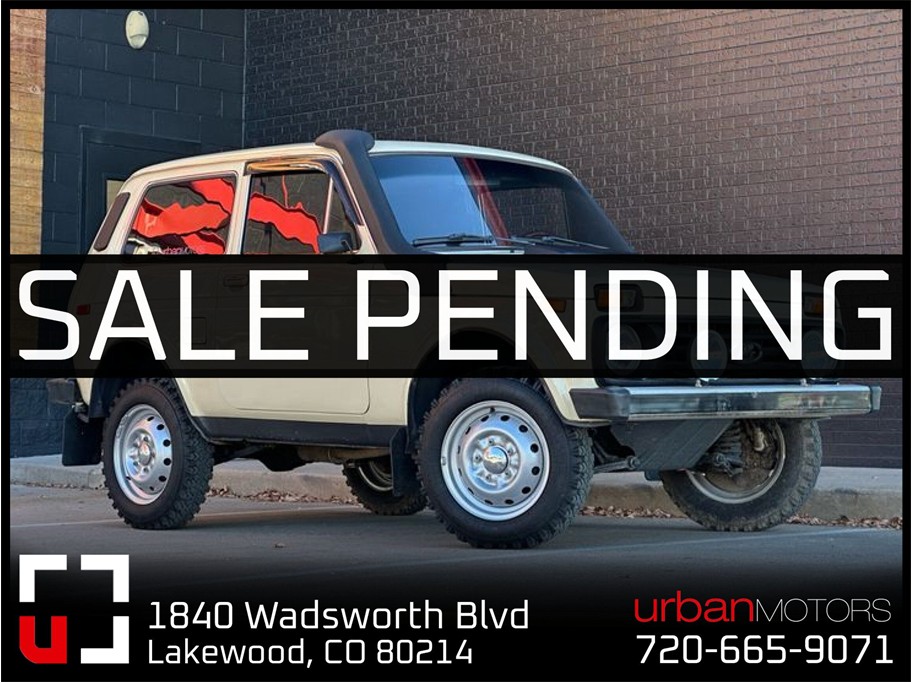 1989 Lada Niva from Urban Motors Red