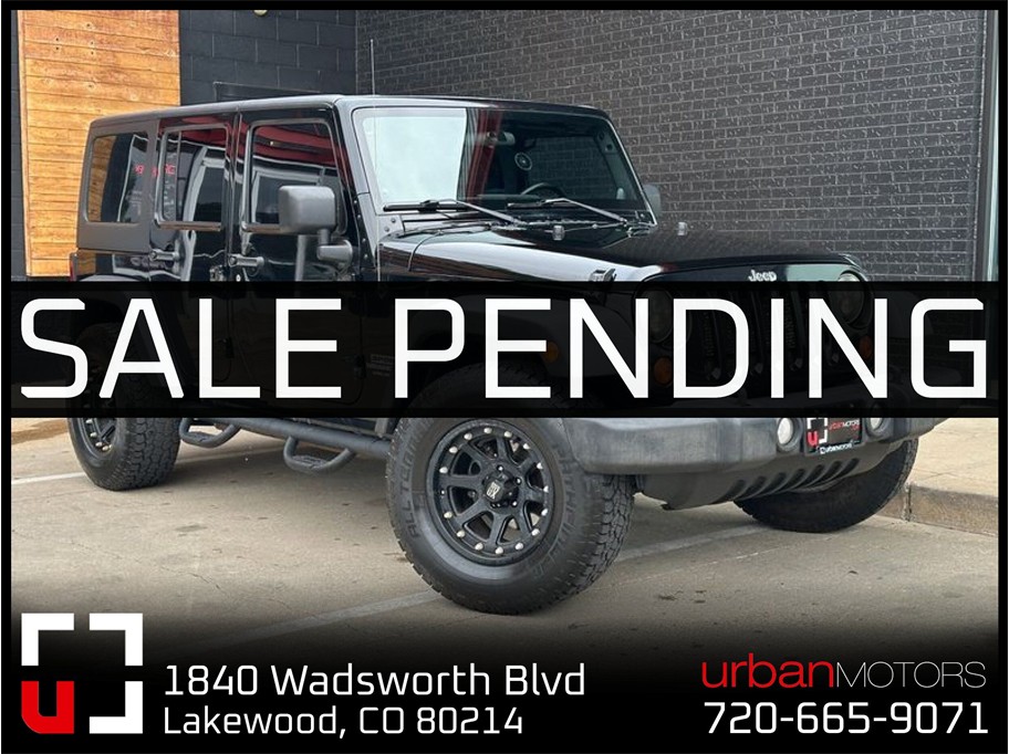 2012 Jeep Wrangler Unlimited from Urban Motors Red