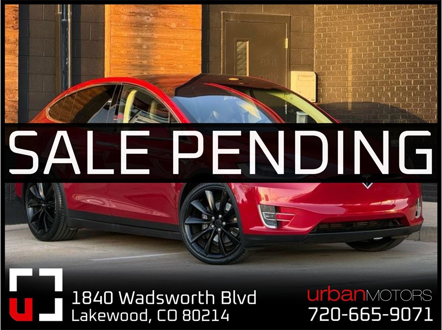 2016 Tesla Model X from Urban Motors Red