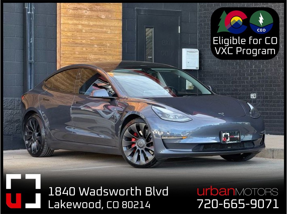 2022 Tesla Model 3 from Urban Motors Red