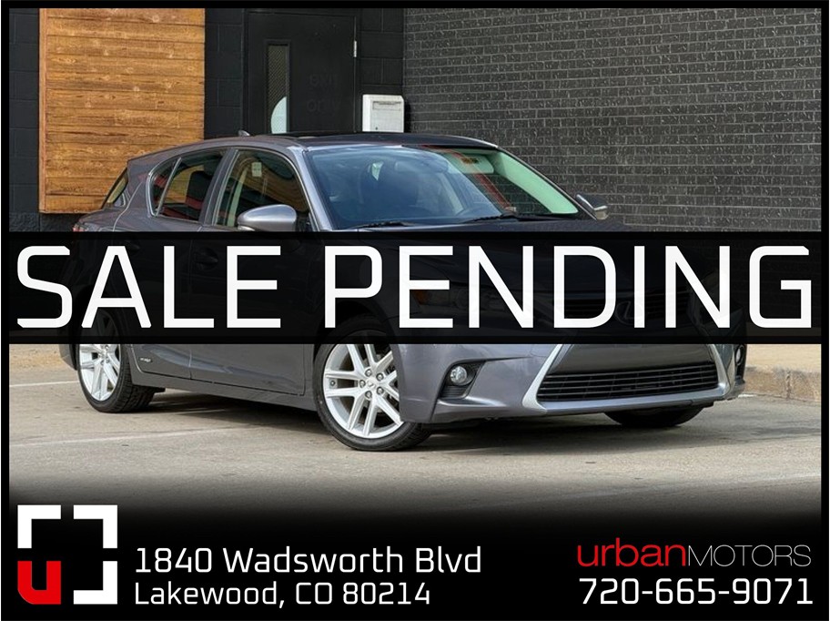 2014 Lexus CT 200h from Urban Motors Red