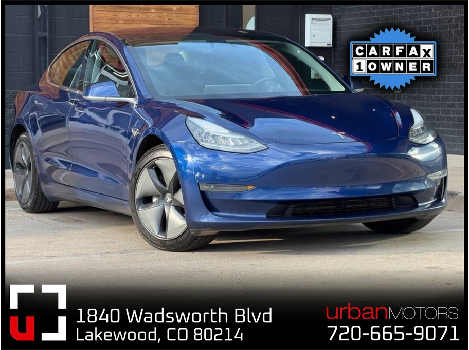 2018 Tesla Model 3 from Urban Motors Red