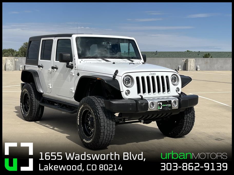 2018 Jeep Wrangler Unlimited from Urban Motors Green