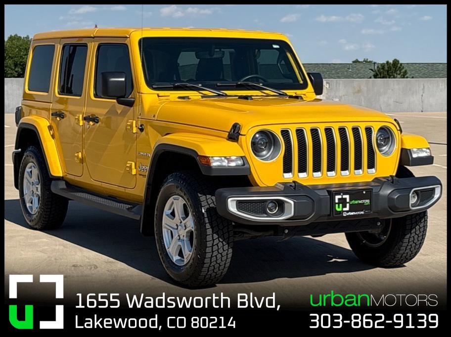 2019 Jeep Wrangler Unlimited from Urban Motors Green