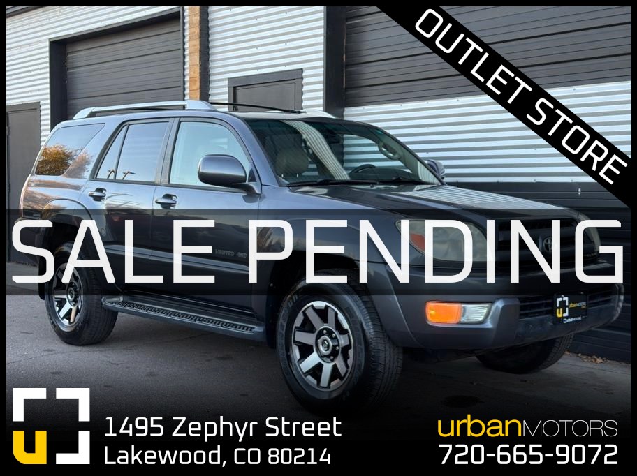 2004 Toyota 4Runner Limited