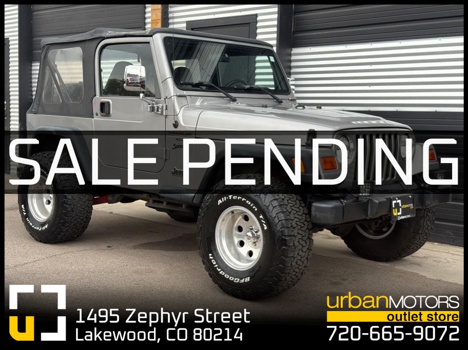 2000 Jeep Wrangler from Urban Motors Yellow