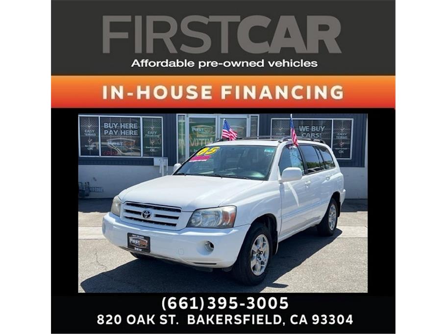 2005 Toyota Highlander from First Car