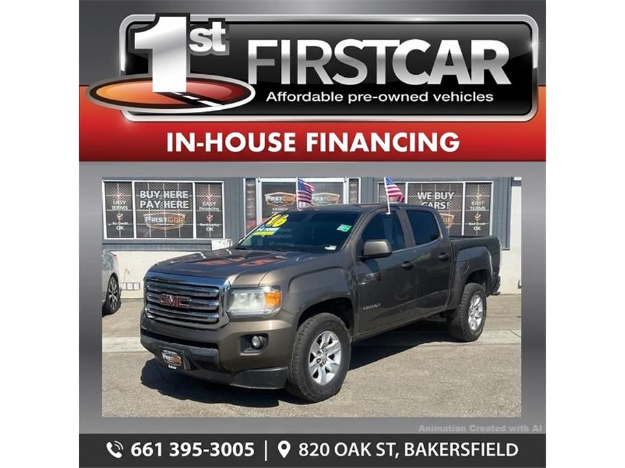 2016 GMC Canyon Crew Cab from First Car